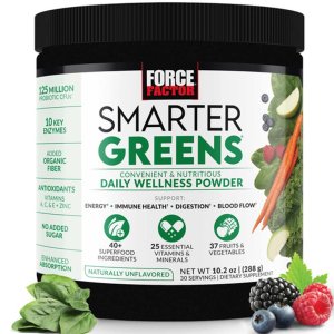 Force Factor Smarter Greens Daily Wellness – 30 Servings (288g)