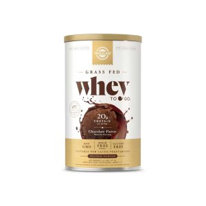 Solgar Grass Fed Whey to Go®, Chocolate 377g