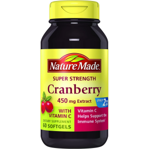 Nature Made Cranberry With Vitamin C - 450 mg - 60 Softgels Helps In Supporting Immune System