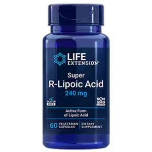 Super R-Lipoic Acid By Life Extension - Active Form Of Lipoic Acid