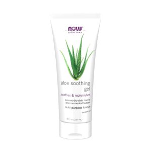 Now Foods Aloe Soothing Gel – 99% Pure Aloe Vera Hydrating Formula – Cooling Skin Gel – 237 M L