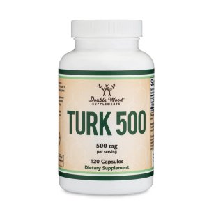 Double Wood Supplements Turk 500 – 500mg Turkesterone per Serving | 120 Capsules Dietary Supplement
