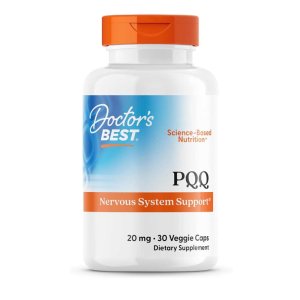 Doctor’s Best Bio Pqq® Supplement | 20mg Pqq (30 Veggie Caps)