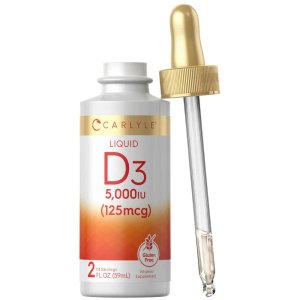 Carlyle Nutritionals Vitamin D-3 5000IU | 2oz Liquid