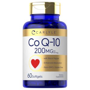 Carlyle Nutritionals CoQ10 200mg per serving | 60 Softgels