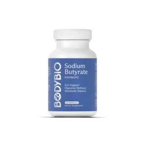 BodyBio Butyrate: Gut Health Supplement 60 caps