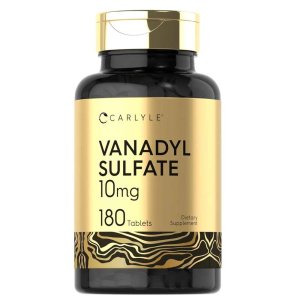 Carlyle Nutritionals Vanadyl Sulfate 10mg | 180 Tablets