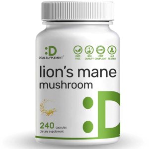 Deal Supplement Lion's Mane Mushroom 240 Capsules