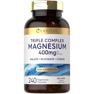 Carlyle Nutritionals Triple Magnesium Complex 400mg | 240 Capsules