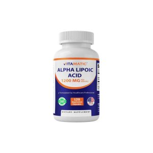 Vitamatic Alpha Lipoic Acid 1200mg Per Serving, 120 Capsules