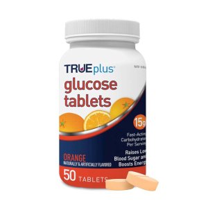 TRUE plus Glucose Orange 15g 50 Tablets