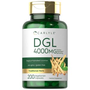 Carlyle Nutritionals DGL 4000mg | 200 Capsules