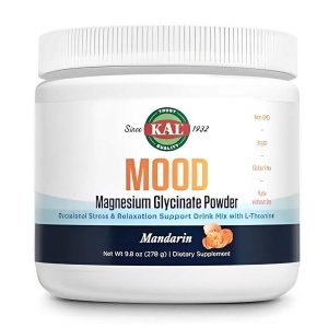 Sinon Kal 1932 Mood Magnesium Glycinate Powder – Stress & Relaxation Support 278g