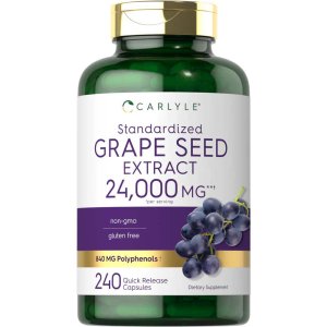 Carlyle Nutritionals Grape Seed Extract 24000mg | 240 Capsules
