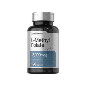 Horbäach L-Methylfolate 15000mcg | 120 Capsules