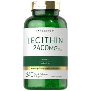 Carlyle Nutritionals Lecithin 2400mg per serving | 240 Softgels