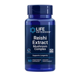 Life Extension Reishi Extract Mushroom Complex 60 Vegetarian Capsules