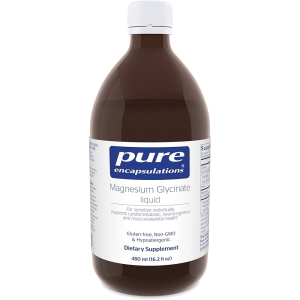 Pure Encapsulations Magnesium Glycinate Liquid - Supports Cardiovascular Health