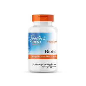 Doctor's Best Biotin, 5,000 Mcg, 120 Veggie Caps
