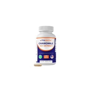 Vitamatic Chamomile 250 mg 10:1 Extract - 240 Veg Capsules