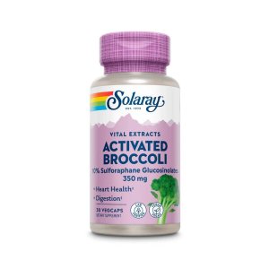 Solaray Activated Broccoli Seed Extract 350mg 30 Caps