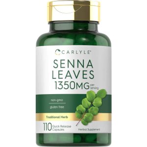 Carlyle Nutritionals Senna Leaves | 1350 mg 110 caps