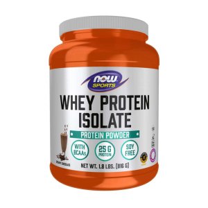 Now Sports Whey Protein Isolate, Creamy Chocolate Powder 816g