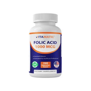 Vitamatic Folic Acid 1 mg - 240 Tablets