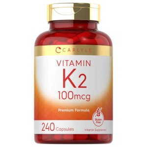 Carlyle Nutritionals Vitamin K-2 100mcg | 240 Capsules
