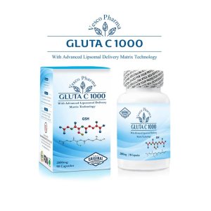 Vesco Pharma Gluta-C 1000 Advanced Glutathione Formula for Skin Health