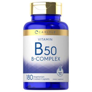 Carlyle Nutritionals Vitamin B-50 Complex | 180 Caplets