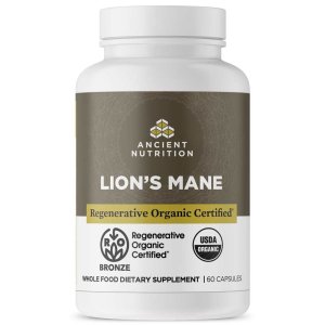 Ancient Nutrition Regenerative Organic Certified® Lion's Mane 60 caps