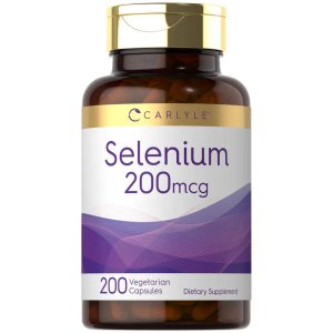 Carlyle Nutritionals Selenium 200mcg | 200 Capsules