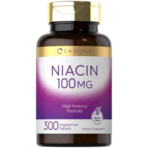 Carlyle Nutritionals Niacin 100mg | 300 Tablets
