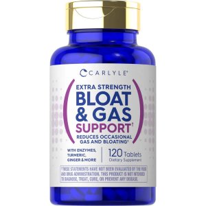 Carlyle Nutritionals Bloat & Gas Support | 120 Tablets