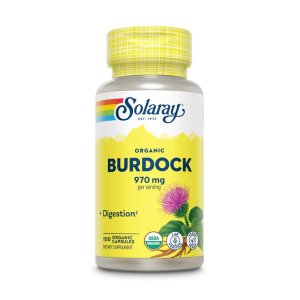Solaray Organic Burdock Root 970mg 100 Caps