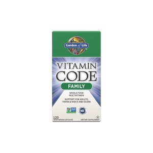Garden of Life Vitamin Code Family Multivitamin 120 Capsules