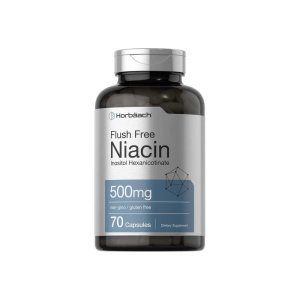 Horbäach Niacin Flush Free 500mg | 70 Capsules