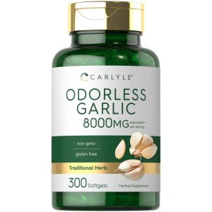Carlyle Nutritionals Odorless Garlic | 300 Softgels