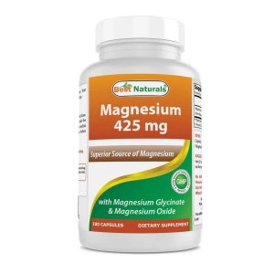 Best Naturals Magnesium Glycinate 425 mg 180 Capsules