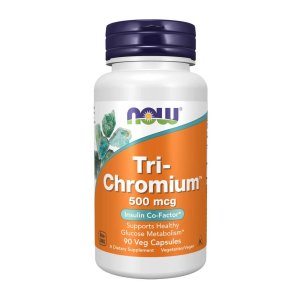 Now Foods Tri-Chromium 500 Mcg – Supports Healthy Glucose Metabolism – 90 Veg Capsules