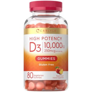 Carlyle Nutritionals Vitamin D-3 | 80 Gummies