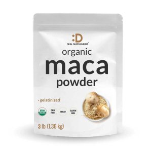Deal Supplement Organic Peruvian Maca Root Powder, 3lbs