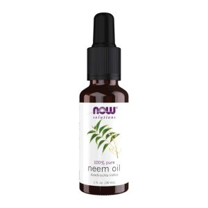 Now Foods Neem Oil – 100% Pure & Cold-Pressed – Clarifying Skin & Scalp Oil – 30 M L