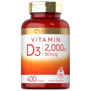 Carlyle Nutritionals Vitamin D-3 2000 IU 50 mcg | 400 Softgels