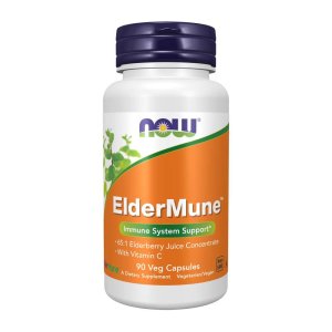 Now Foods Elder Mune – Elderberry & Vitamin C Immune Support – 90 Veg Capsules