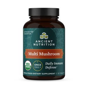 Ancient Nutrition Multi Mushroom Daily Immune Defense 30 Tabs