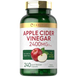 Carlyle Nutritionals Apple Cider Vinegar 2400mg per serving | 240 Capsules