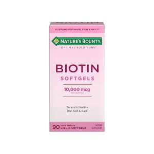 Nature's Bounty Biotin 10,000 Mcg 90 Softgels