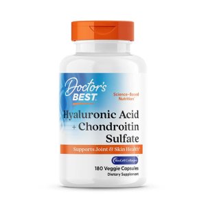 Doctor's Best Hyaluronic Acid Chondroitin Sulfate, 180 Veggie Caps